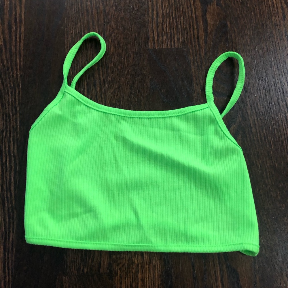 Neon green crop too